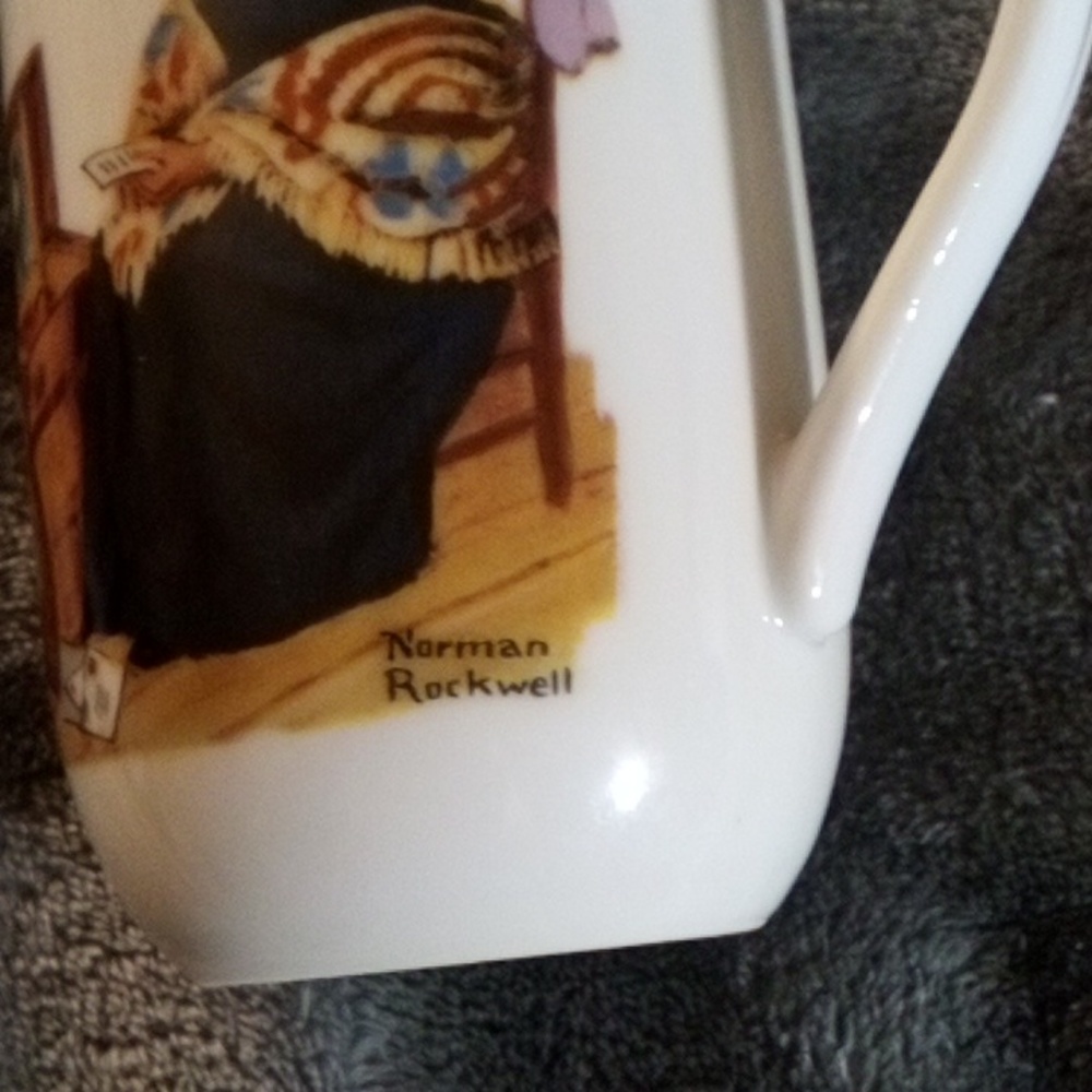 1982 NORMON ROCKWELL MUSEUM MUG - Picture 6 of 6